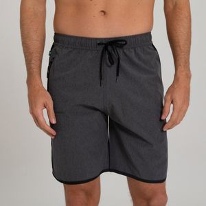 Bermuda Masculina de Surf 150 com Zíper Olaian Grafite