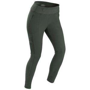 Calça Legging Sintética Feminina de Trekking Caqui