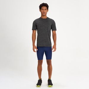 Camiseta Masculina de Corrida Dry 500 Kiprun Preta