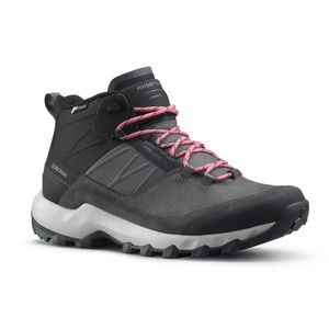 Bota Feminina de Trilha Mh500 Mid Quechua Preta