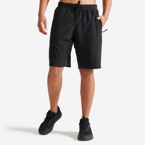 Bermuda Masculina de Treino Cardio 500 Movimento 360 Domyos Preto