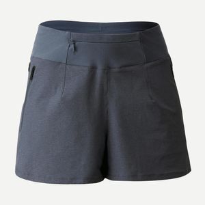 Short Feminino de Trekking Travel 500 Forclaz Cinza-escuro