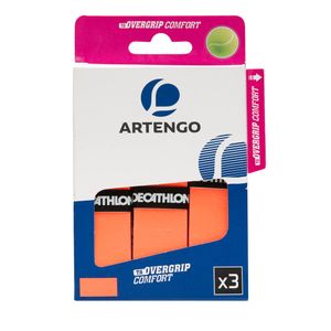 Overgrip de Tênis Comfort (3 Unidades) Artengo Laranja