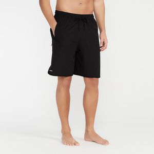 Bermuda Masculina de Surf Bolso com Zíper e Cintura Elástica 150 Olaian Preto