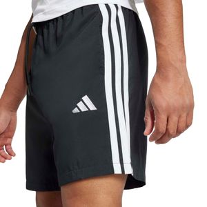 Shorts Masculino Adidas Essentials Chelsea com 3 Listras Preto