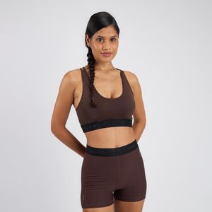 Top Feminino de Treino Must Strap 500 Domyos Marrom