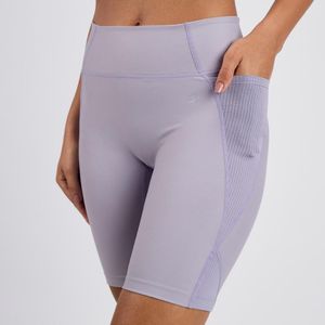 Bermuda Feminina de Treino 500 Domyos Magenta Lilás