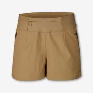 Short Feminino de Trekking Travel 500 Forclaz Bege