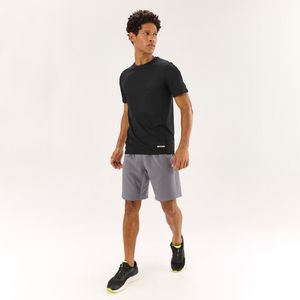 Camiseta Masculina de Corrida Respirável Dry Preta