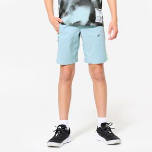 Short Infantil Respirável de Ginástica W500 Cinza