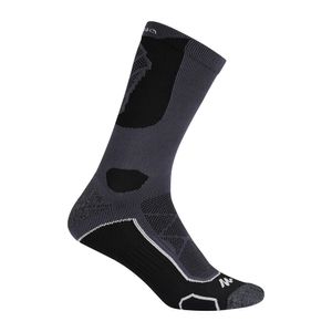 Meias de Trilha Mh500 High Quechua Preto