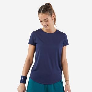 Camiseta Feminina de Tennis Soft Dry 100 Artengo Marinho