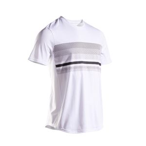 Camiseta Masculina De Tênis Tts 100 Artengo Branca