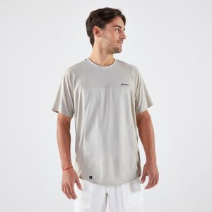 Camiseta Masculina de Tênnis Dry Kuikma Bege