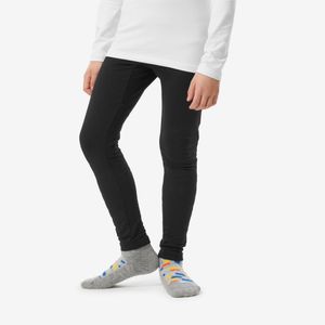 Calça Segunda Pele Infantil Ski 500 Timeless Térmica Preta