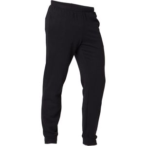 Calça Masculina de Algodão Regular 100 Domyos Preta
