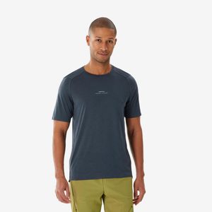 Camiseta Masculina Trilha Trekking MH 500 Quechua Azul