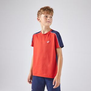 Camiseta Infantil De Tênis Tts Dry Artengo Amarela