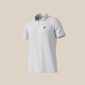 Camisa Polo Masculina De Tênis Player F-box Fila Cinza