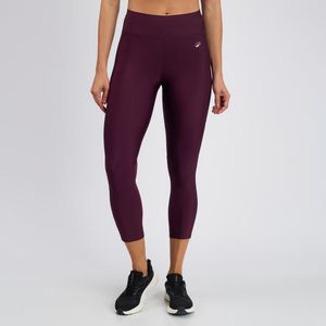 Legging 7/8 Feminina de Treino 120 Domyos Cinza Roxo