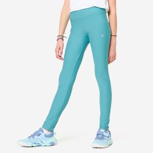 Legging de ginástica infantil respirável S500 Turquesa