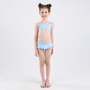 Top Biquíni de Surf Costas Cruzadas Tribord Azul