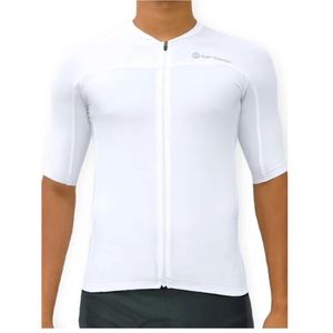 Camisa Masculina de Ciclismo Trabzon Barbedo Branca