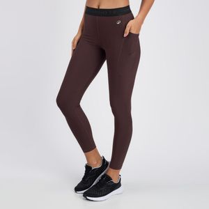 Legging Feminina de Treino 500 Domyos Rose Marrom