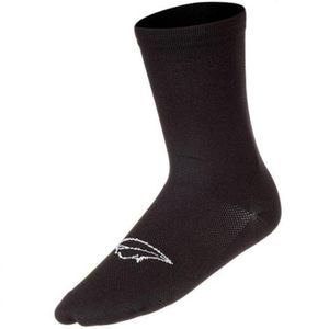 Meia de Ciclismo Estrada Cano Alto Mauro Ribeiro Preta