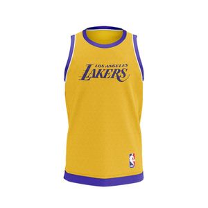 Regata infantil de basquete NBA Los Angeles Lakers Braziline Amarela [8970374]