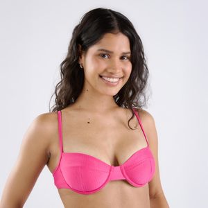 Top Biquíni de Surf Taça 500 Tribord Rosa