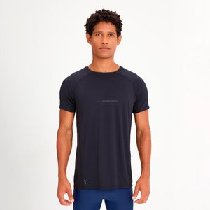 Camiseta Masculina de Treino Slim Fit Preta