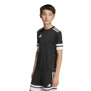 Camiseta Infantil de Futebol Squadra 25 Adidas Preta