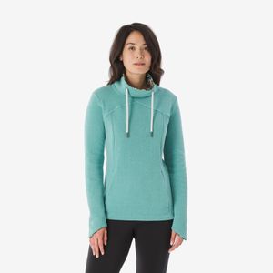 Moletom Feminino de Trilha NH100 Quechua Verde