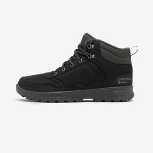 Bota Masculina Quentes para Trilha Sh100 Altura Média Quechua Preto