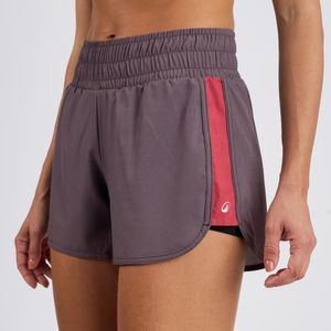 Shorts Feminino 2 em 1 de Treino 120 Domyos Marrom