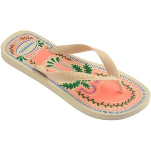Chinelo Feminino Top Summer Vibes Havaianas Creme