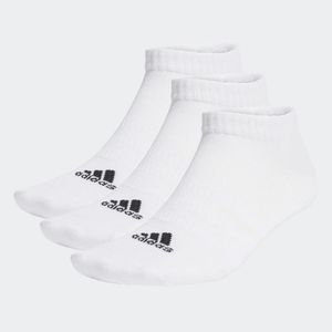 Meia Adulto Cano Baixo Low Adidas (3 Pares) Branco
