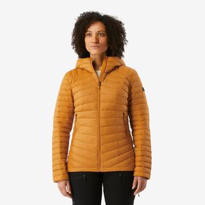 Casaco Feminino de Trekking MT100 Forclaz Laranja