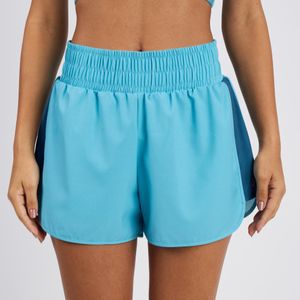 Shorts Feminino 2 em 1 de Treino 120 Domyos Azul