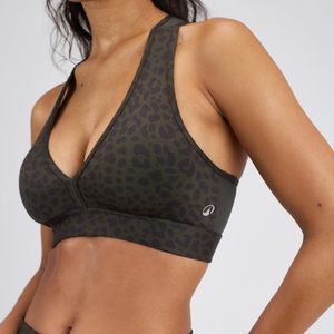 Top Feminino de Treino Dynamic 500 Domyos Verde