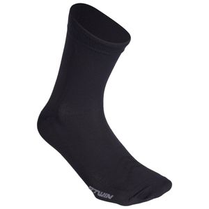 Meia de Ciclismo Road 500 Van Rysel Preta