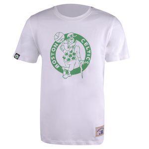 Camiseta de Basquete Masculina Boston Celtics NBA Branca