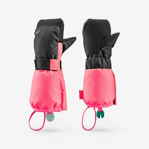 Luva Infantil de Ski e Snowboard I500 Quechua Rosa