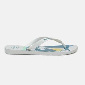 Chinelo Masculino Rio de Janeiro Tropical Branco