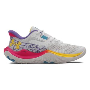 Tênis Masculino de Basquete Dime Under Armour Branco