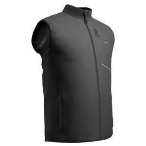 Colete Masculino de Corrida Sl 500 Kiprun Preto