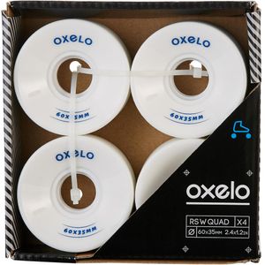 Kit de Adulto Patins roda 60mm (Conjunto de 4) Oxelo