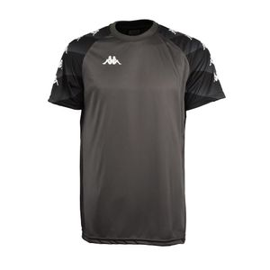 Camisa de Futebol Masculina Kappa Raglany Cinza