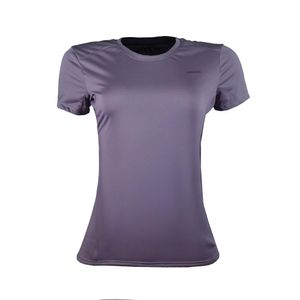 Camiseta Feminina Respirável MH100 Trail Quechua Lilás